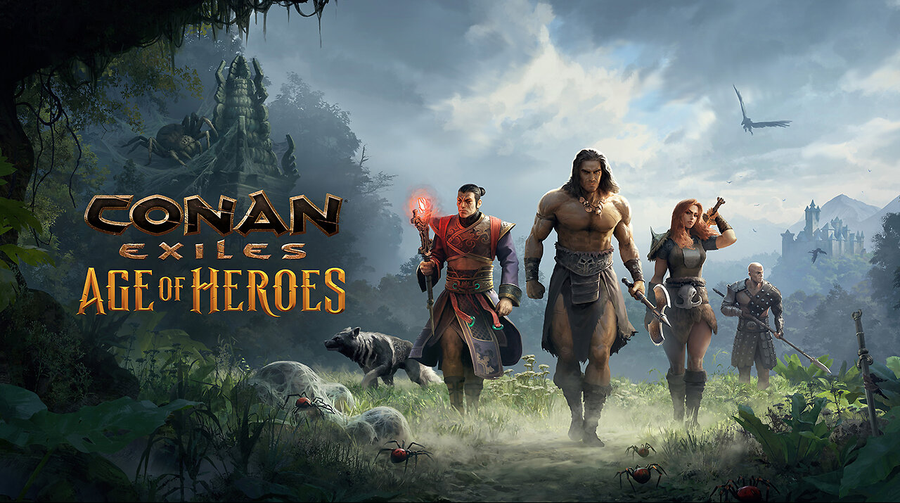 【 Conan Exiles Age of Heroes 】➞【 Official Launch Trailer 】➞【 2024 】