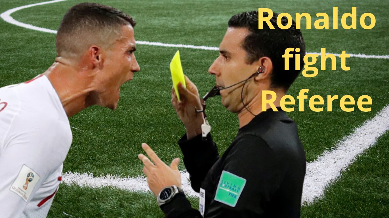 Cristiano Ronaldo revenge on referee get world shocked