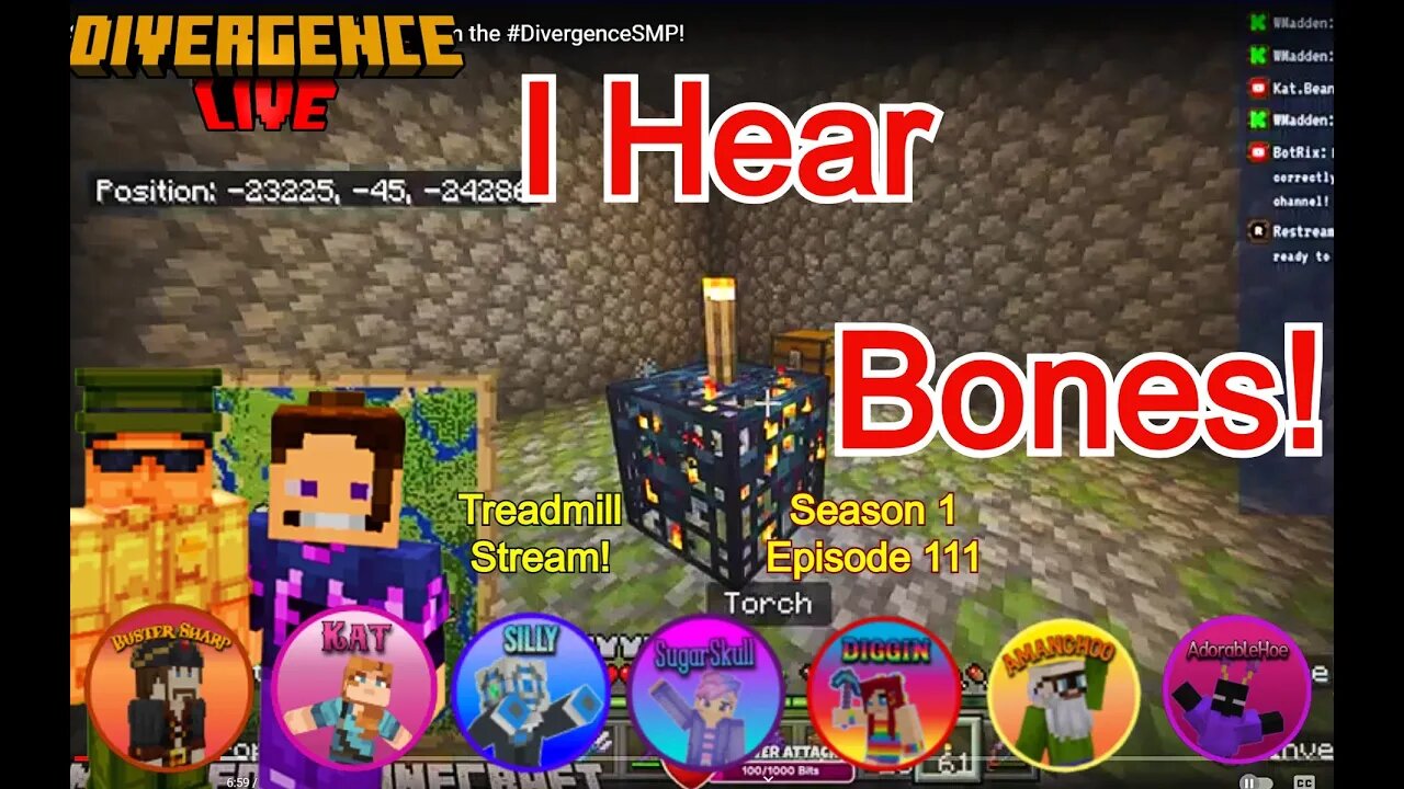 S1EP 111 - I'm hearing Bones! #MiM on the #DivergenceSMP!