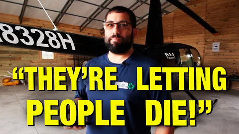 Helicopter Pilot THREATENED WITH ARREST For Rescuing Hurricane Victims!