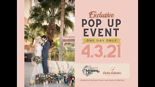 Insta-worthy pop-up wedding experience