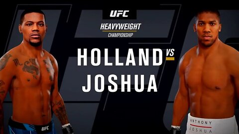 EA Sports UFC 4 Gameplay Anthony Joshua vs Kevin Holland