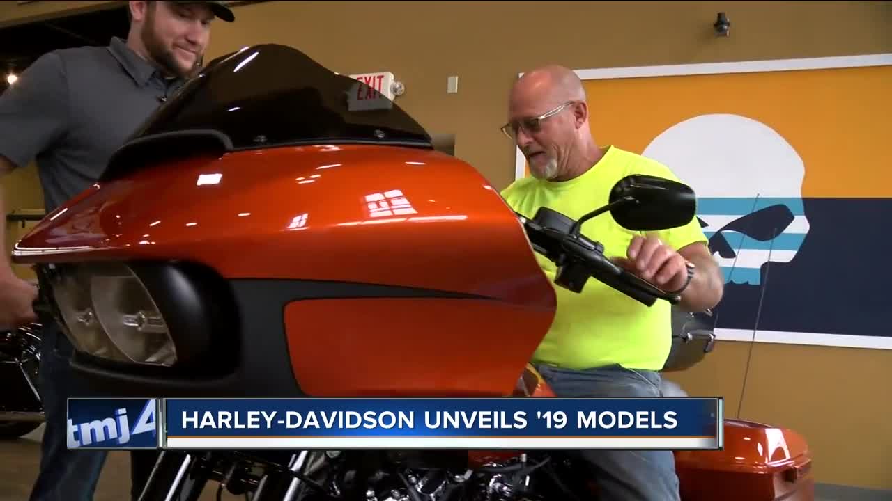 Harley-Davidson unveils '19 model motorcycles