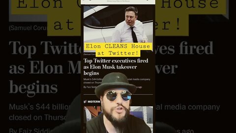 Elon Musk CLEANS House At Twitter! Fires Top Execs As First Act As New Owner!