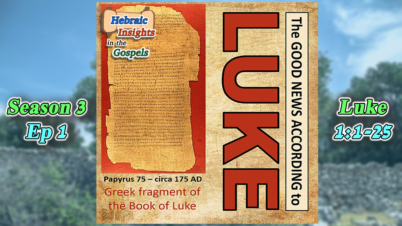 Luke 1:1-25 - The Hour of Incense - HIG S3 Ep1