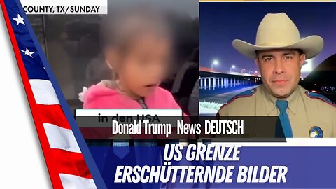 USA Grenze - Erschütternde Bilder von verlassenen Kleinkindern.