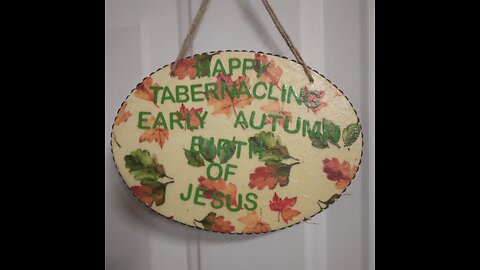 Happy Tabernacling