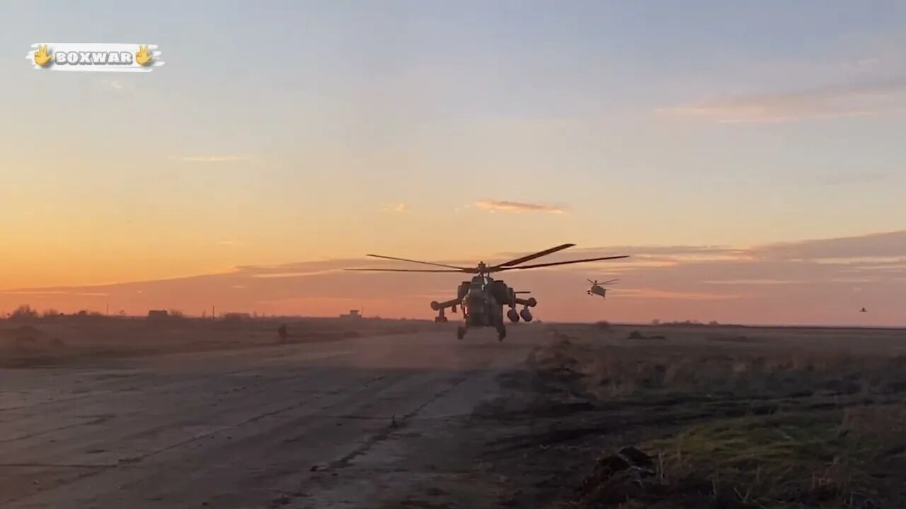 🇷🇺🤙Наши военные летчики Ка-52 и Ми-28 показали свою работу в ходе спецоперации @boxwar5 #донбасс