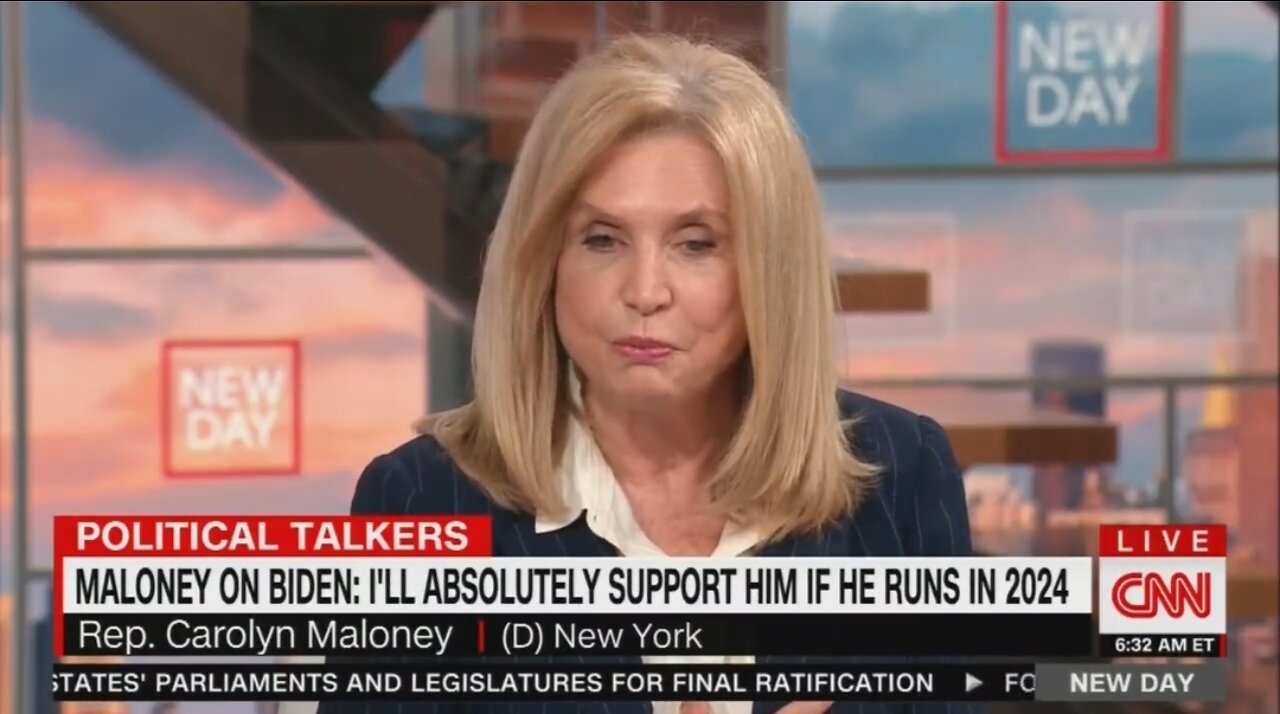 Dem Rep Maloney Apologizes To Biden For Saying He Won't Run In 2024