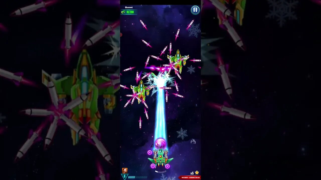 Galaxy Attack Alien Shooter - Merry Christmas - Happy New Year 2023 Event - Level 14 of 20