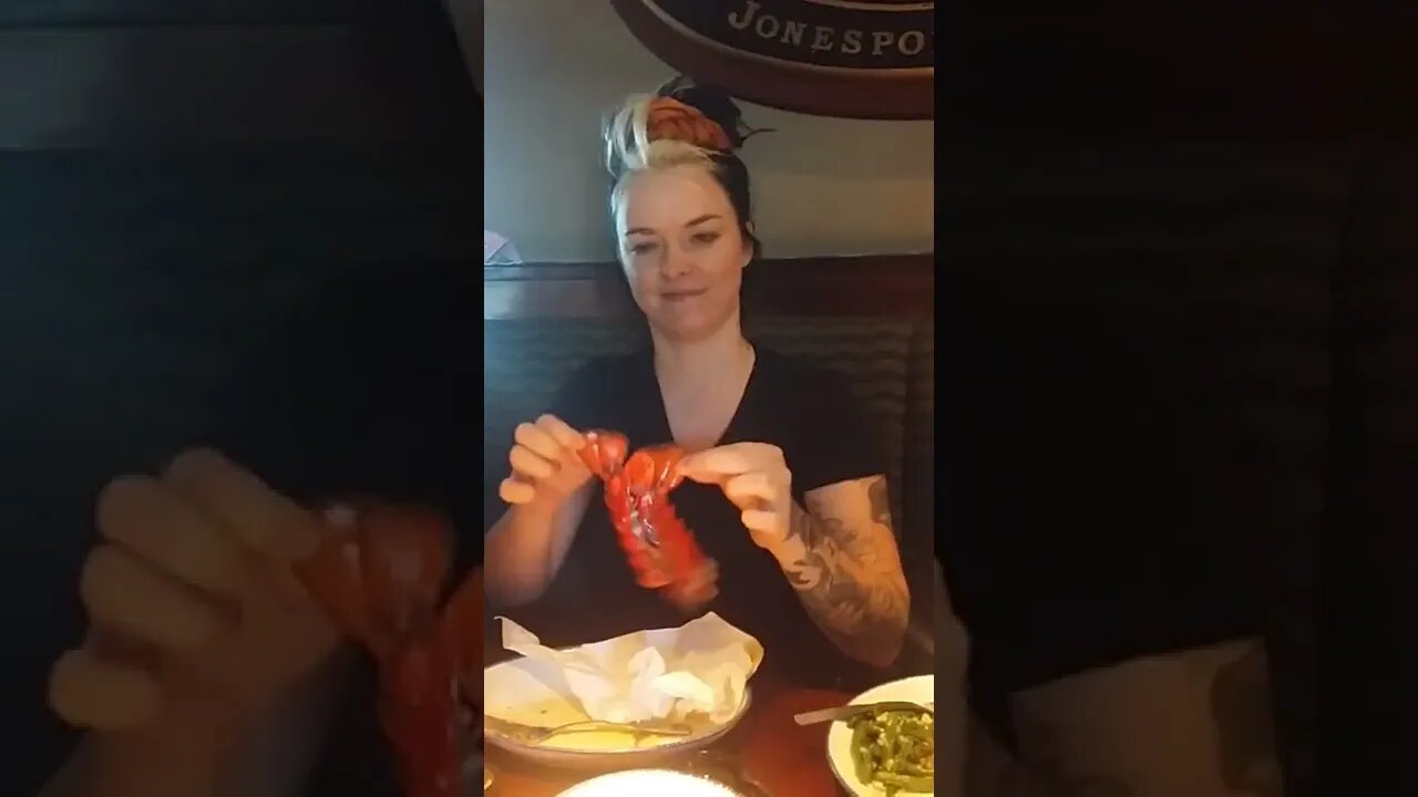 Briana Plays with Her Food