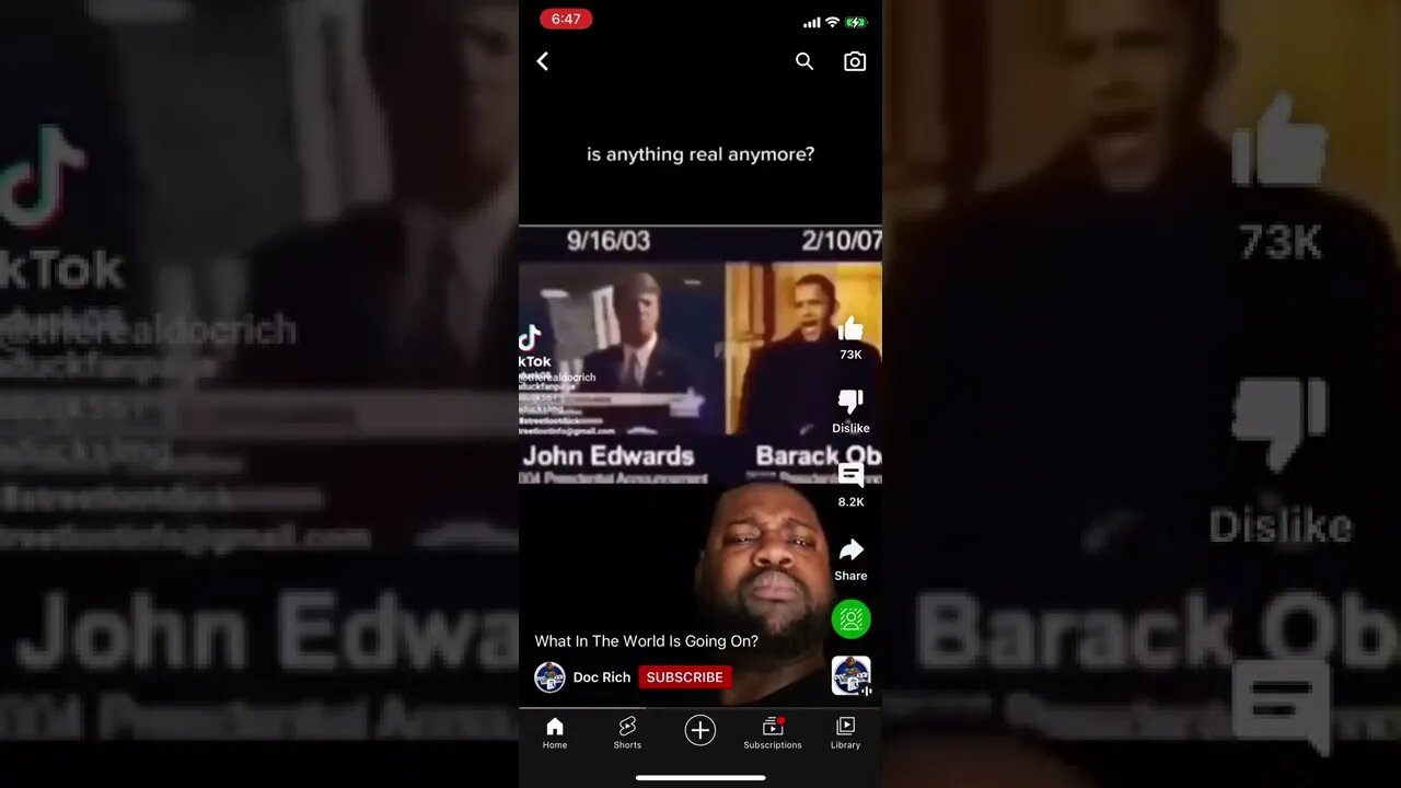 Repeating things from people back than.