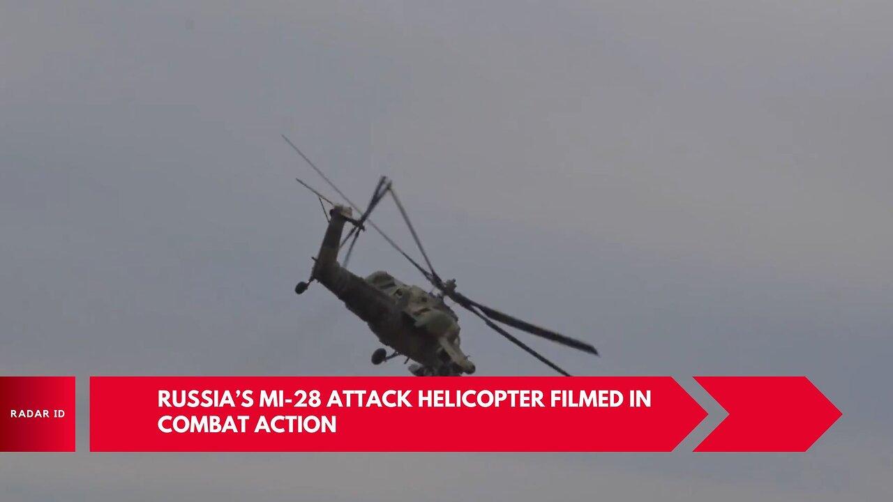 Russia’s Mi-28 attack helicopter filmed in combat action