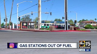 Fry's gas stations running on empty