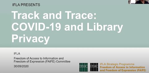 Track and Trace: COVID-19 and Library Privacy