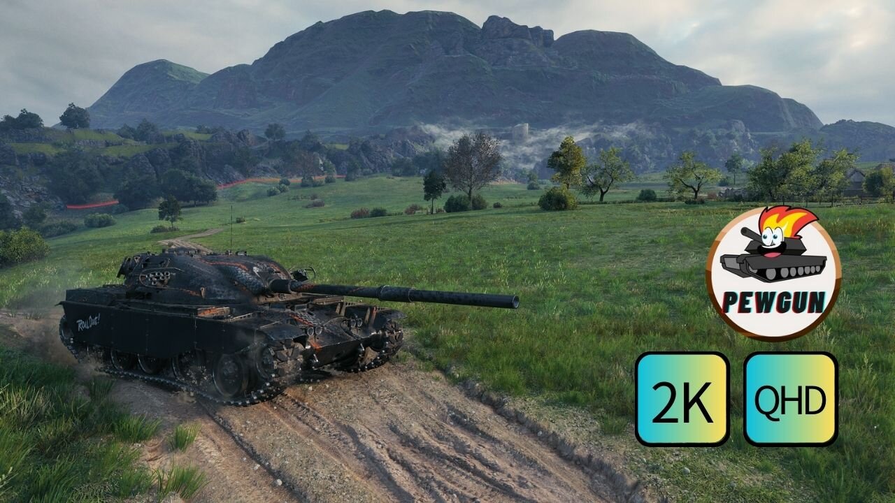 T95/FV4201 CHIEFTAIN 裝甲霸影！ | 2 kills 10.1k dmg | world of tanks | @pewgun77