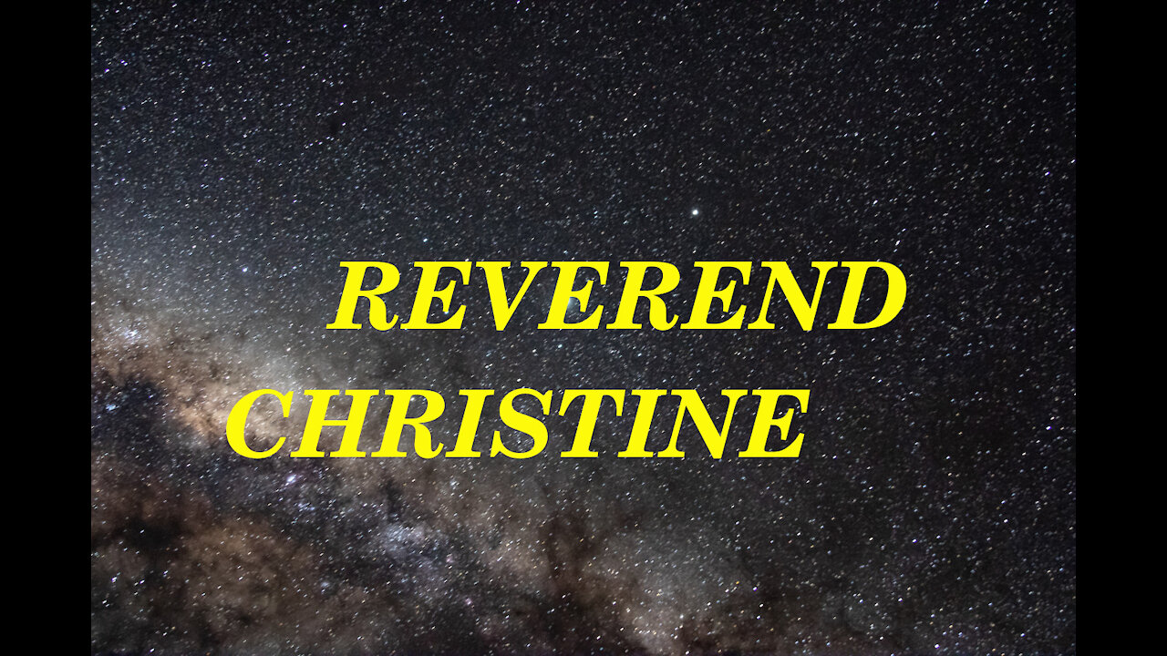 REV CHRISTINE - BACK WHEN WE WERE KIDS