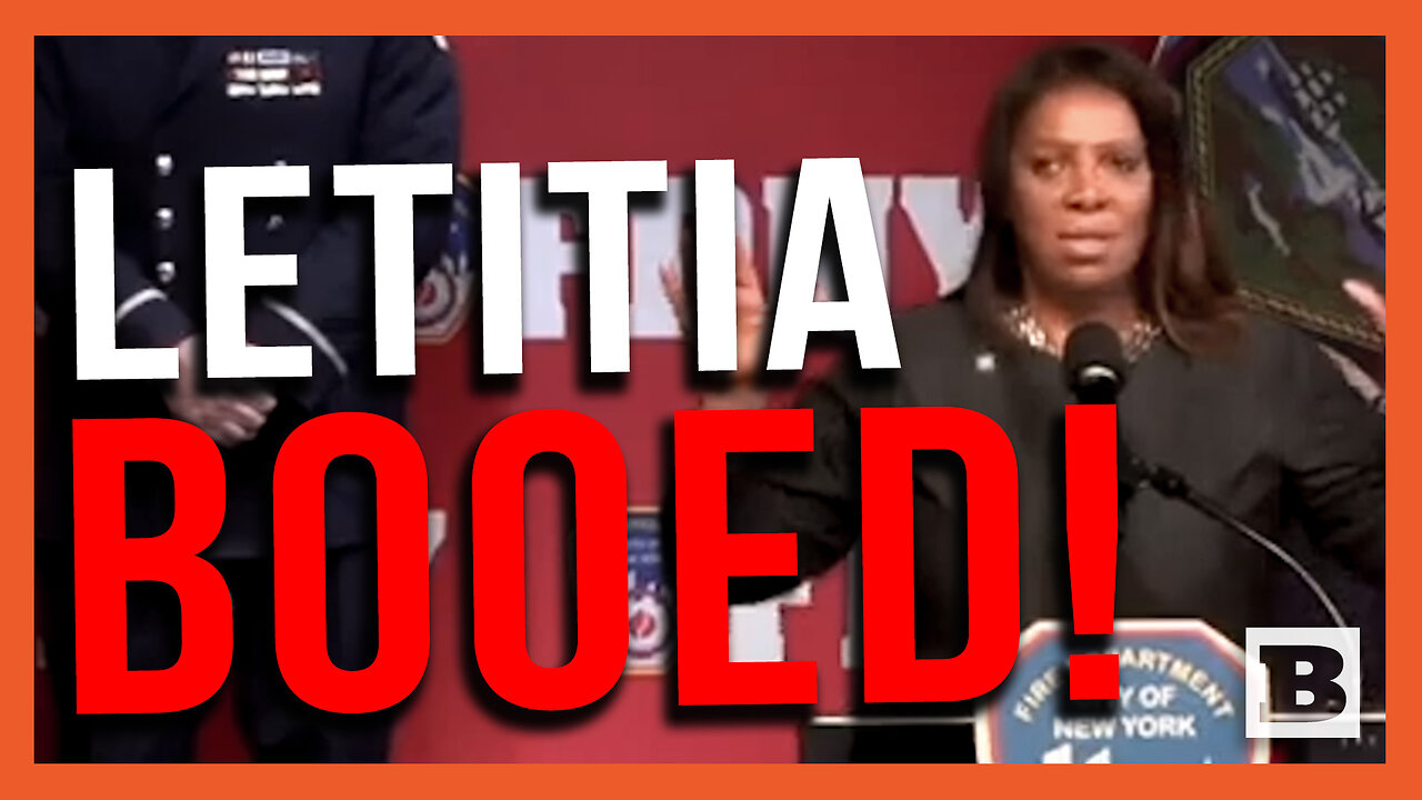 MAGA! Firefighters Boo New York AG Letitia James Who Prosecuted Trump