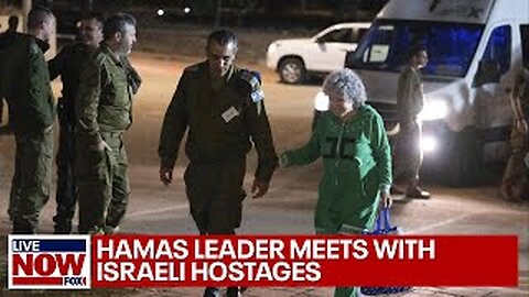 Amid ceasefire violations, Hamas leader meets with Israeli hostages | LiveNOW from FOX