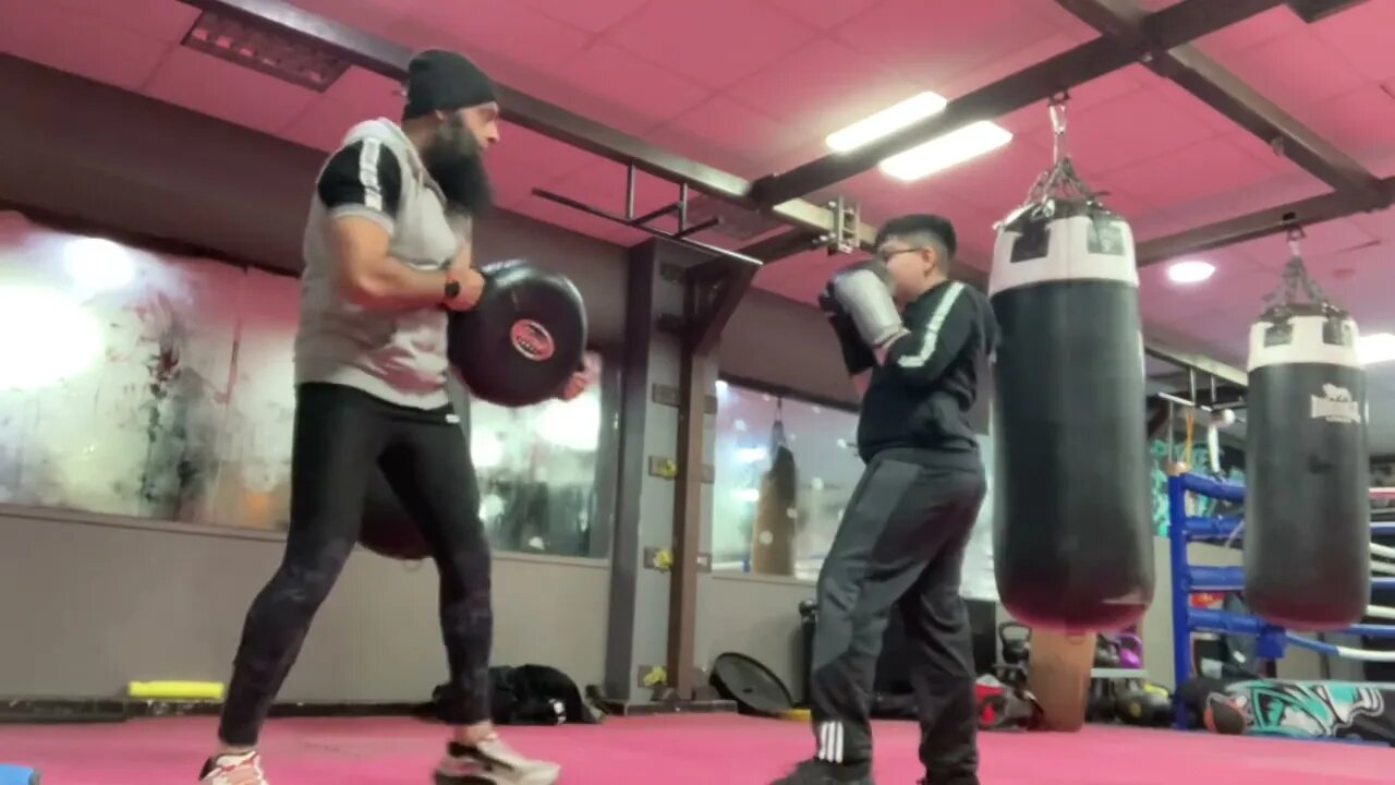 Hopefully he’s doing well! Boxing 🥊 drills.