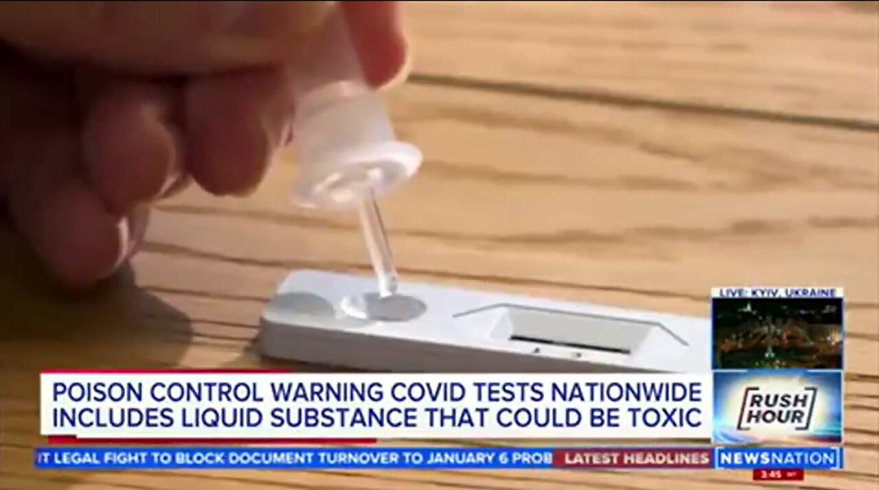 COVID "free" tests contain substance that could be toxic even deadly