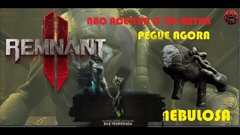 REMNANT 2; NAO ACEITAR SER CONSUMIDO, PISTOLA SUPER FORTE ESPECIAL