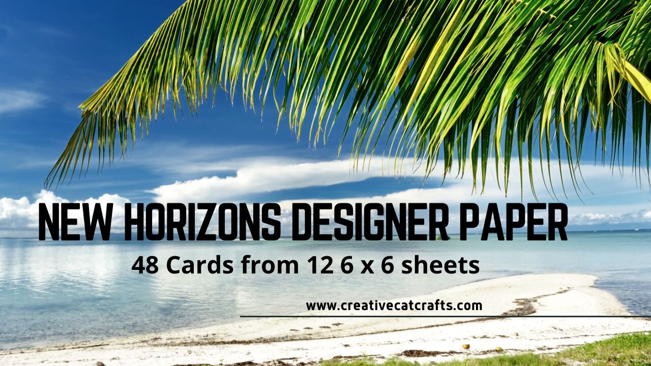 🔴 New Horizons 12 Sheets DSP 48 Cards