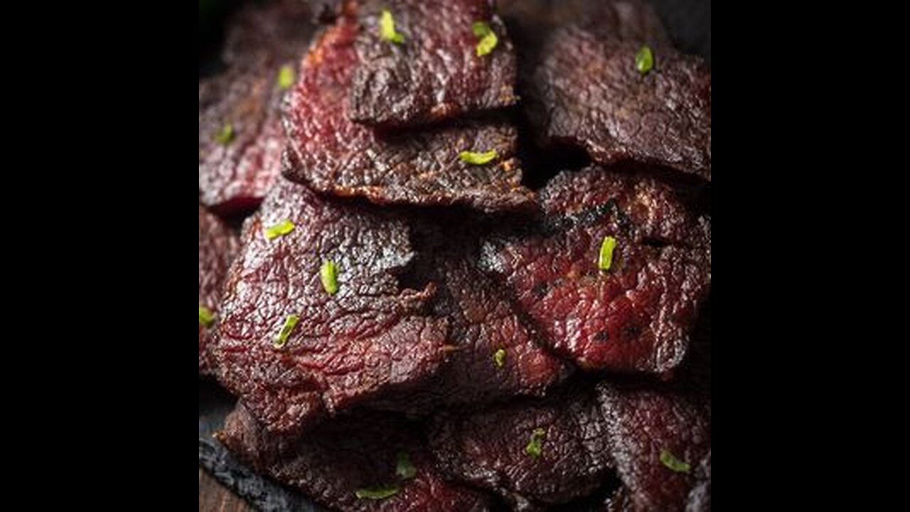 Jalapeno Beef Jerky | Grilled