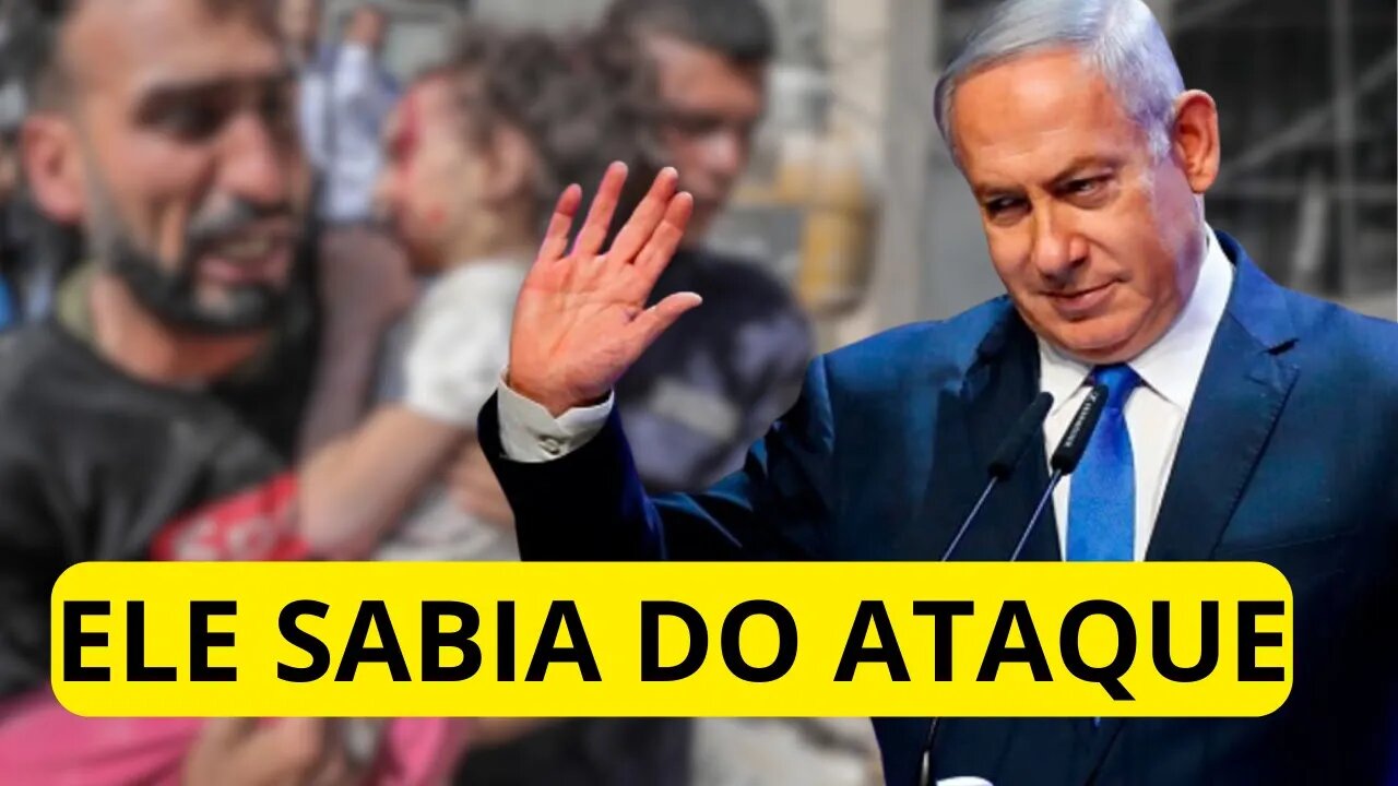 🚨BOMBA: ISRAEL FOI ALERTADO PARA O ATAQUE