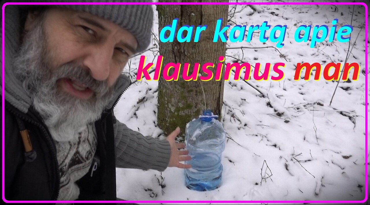 Dar kartą - apie klausimus man...