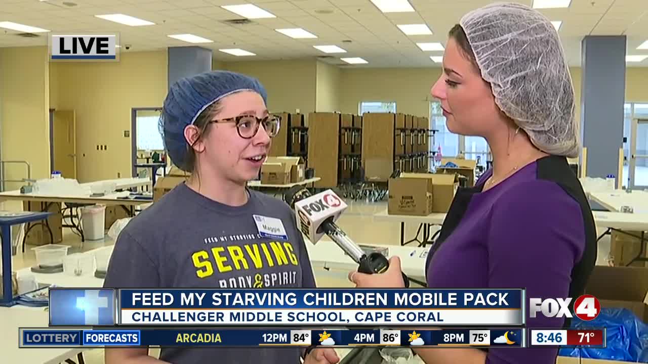 Feed My Starving Children holds mobile meal pack in Cape Coral