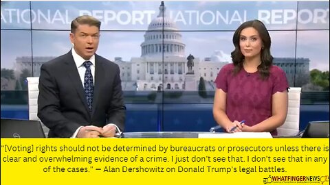 "[Voting] rights should not be determined by bureaucrats or prosecutors unless there is clear