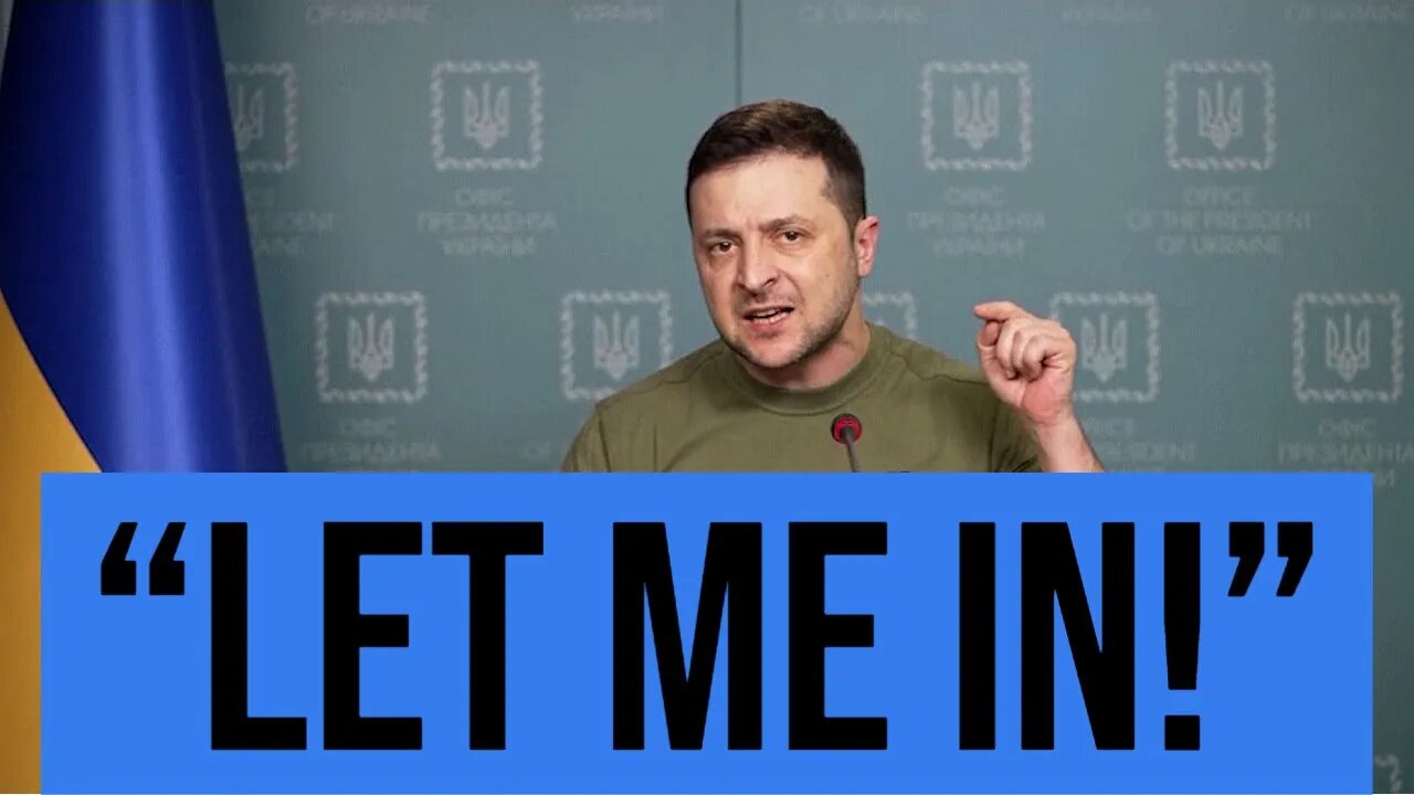 Zelensky DEMANDS Nato Membership For Ukraine