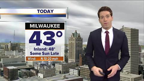 Light rain makes way for cooler Thursday