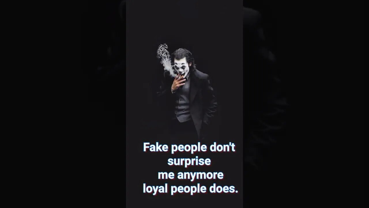 Joker attitude || Joker real Life🖤 advice.