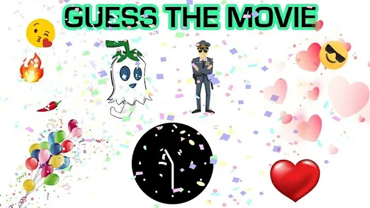 Guess the movie by emoji | Brain test challenge | quiz game | Guess the Name