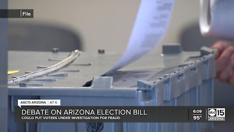 Debate continues on Arizona election bill