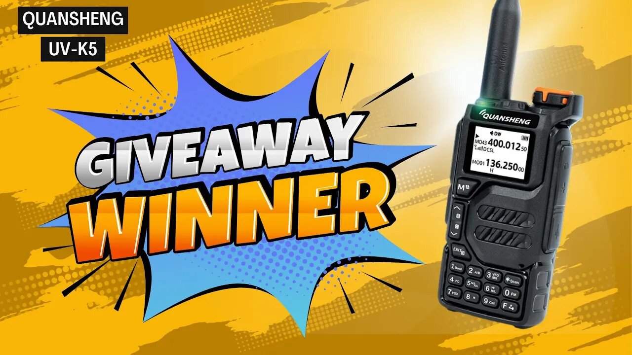 The New Quansheng UV-K5 Radio- WINNER!