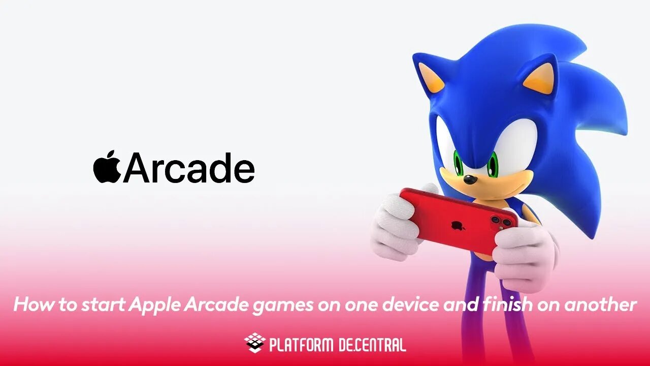 How to start Apple Arcade games on one device and finish on another