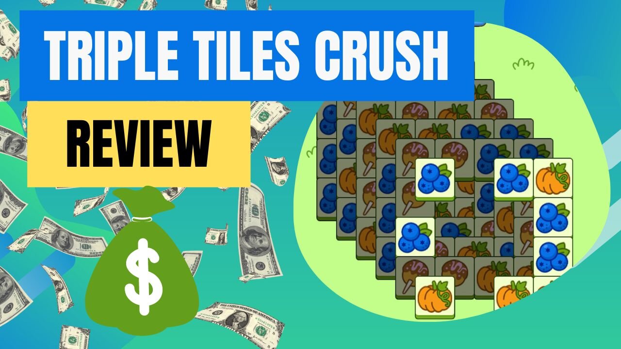 Triple Tiles Crush App Review! Is It Legit? Can You Withdraw $500?