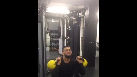 Khamzat Chimaev back in training already after 3 round war with Gilbert Burns