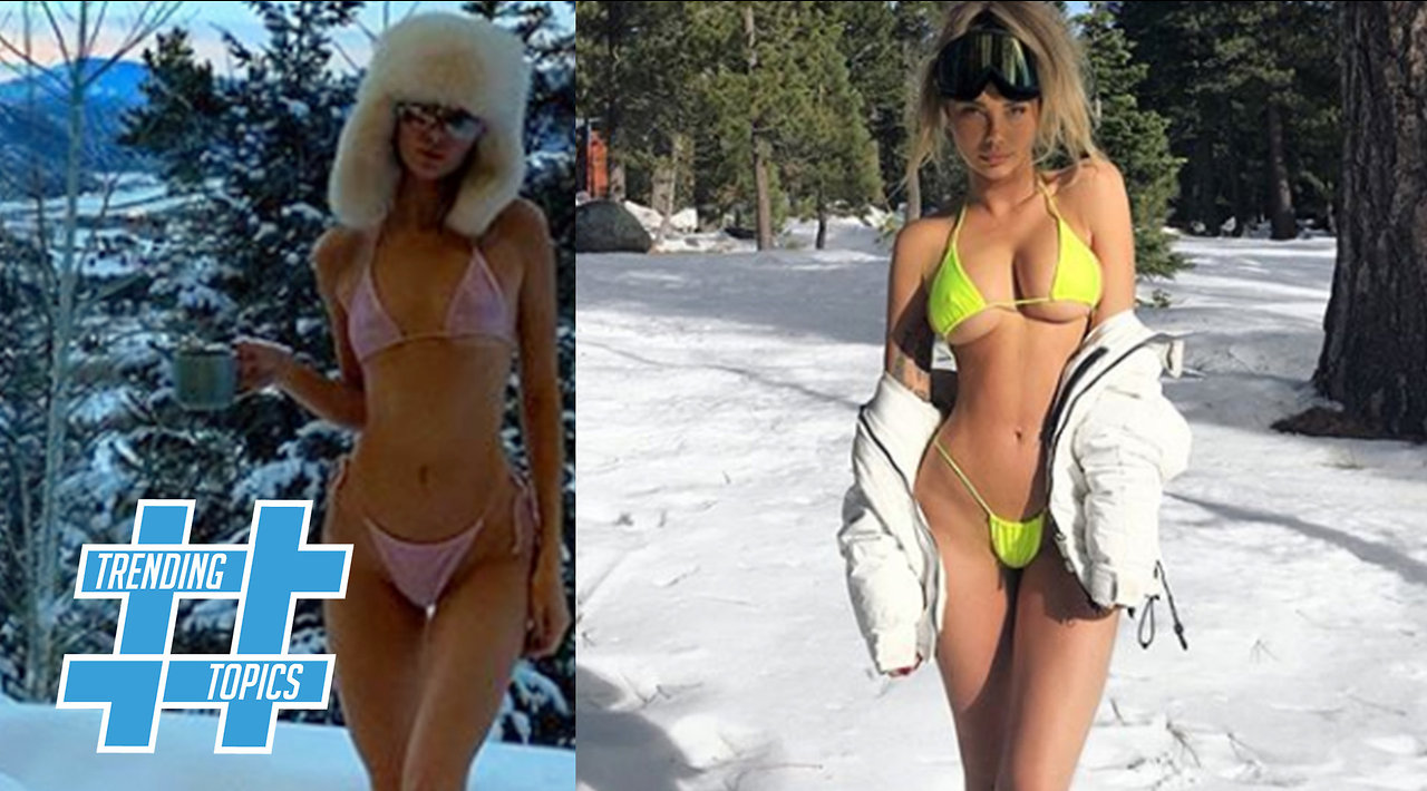 Why Are BIKINIS The HOTTEST Trend Of Winter 2019?! | Trending Topics