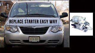 Replace Starter Chrysler Town & Country / Dodge Caravan