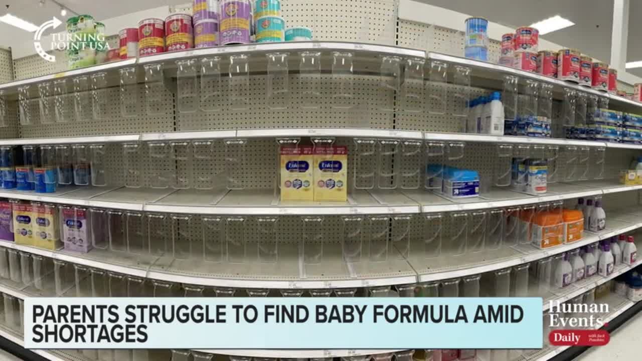 Jack Posobiec On Parents Struggling To Find Baby Formula In Biden's America