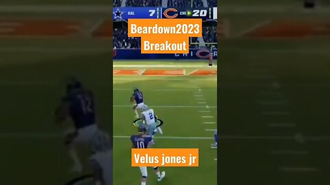 breakout year Velus Jones Jr