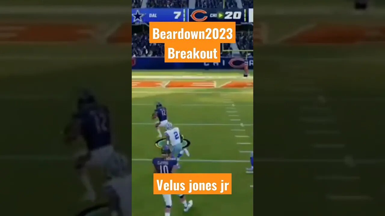 breakout year Velus Jones Jr