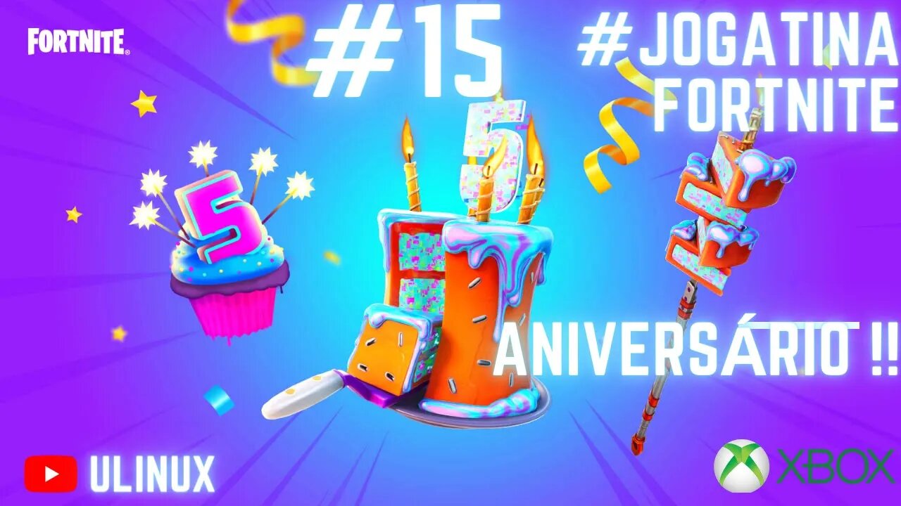 Fortnite aniversário