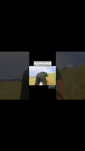 RUNNING FROM COPS IS NOT A GOOD IDEA