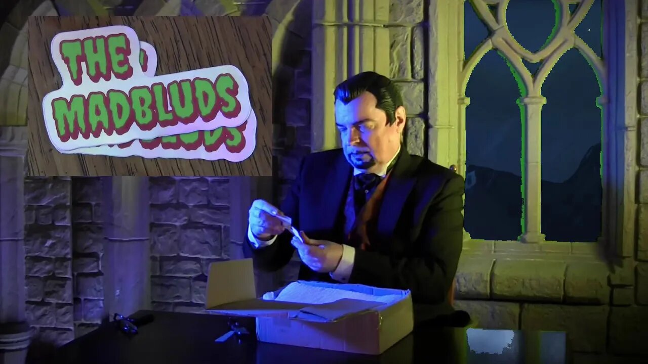 American Horror host unboxes Australian snacks and vegemite (Loud music warning, sorry)