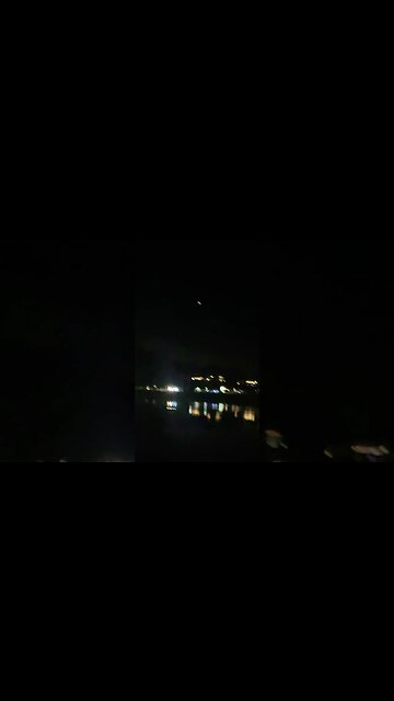 Can you see it? Spotlight night flight